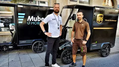 Mubea U-Mobility E-Lastenrad UPS München